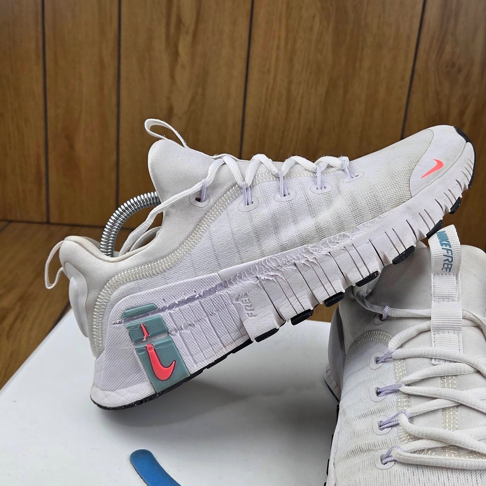 Nike Free Metcon 5 White Sail Mens Training Shoes FJ7126-102 Size 8.5